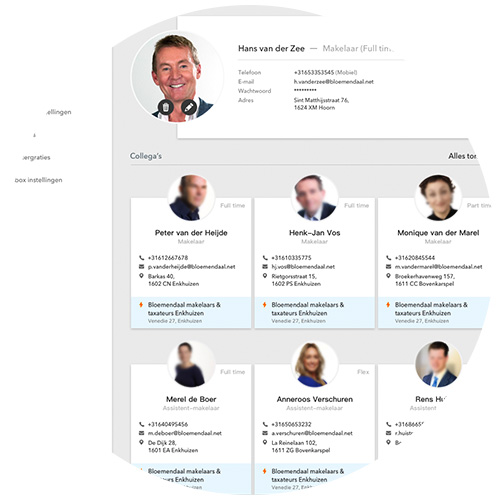 Pyber CRM - gebruikersbeheer