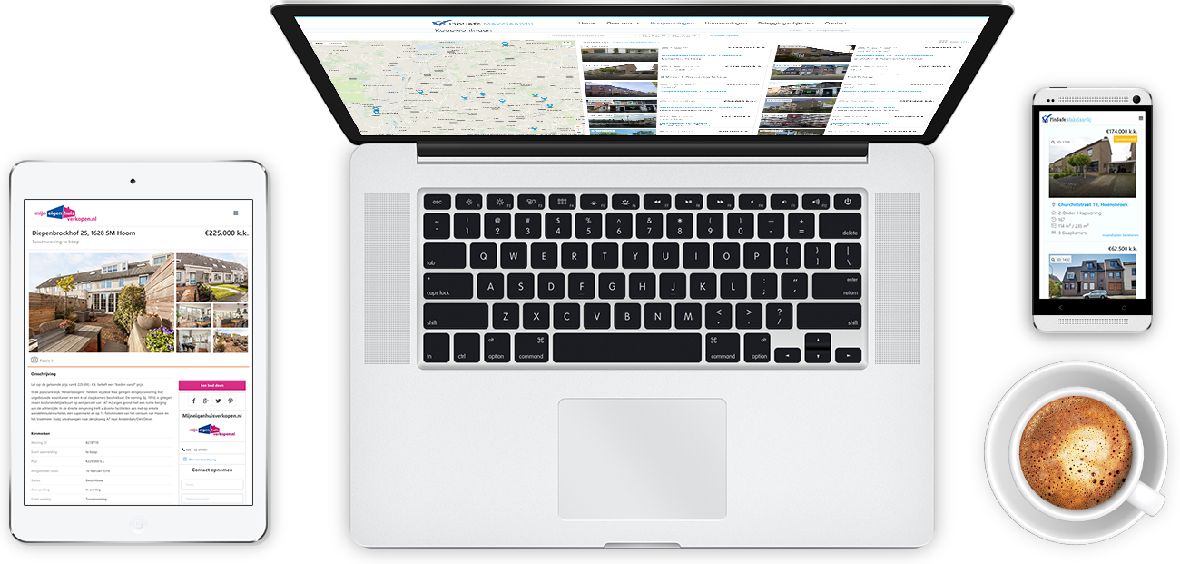 Pyber crm - moderne makelaars websites